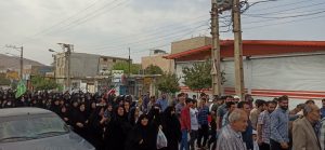 راهپیمایی حمایت از مردم فلسطین در باغملک وصیدون برگزار شد