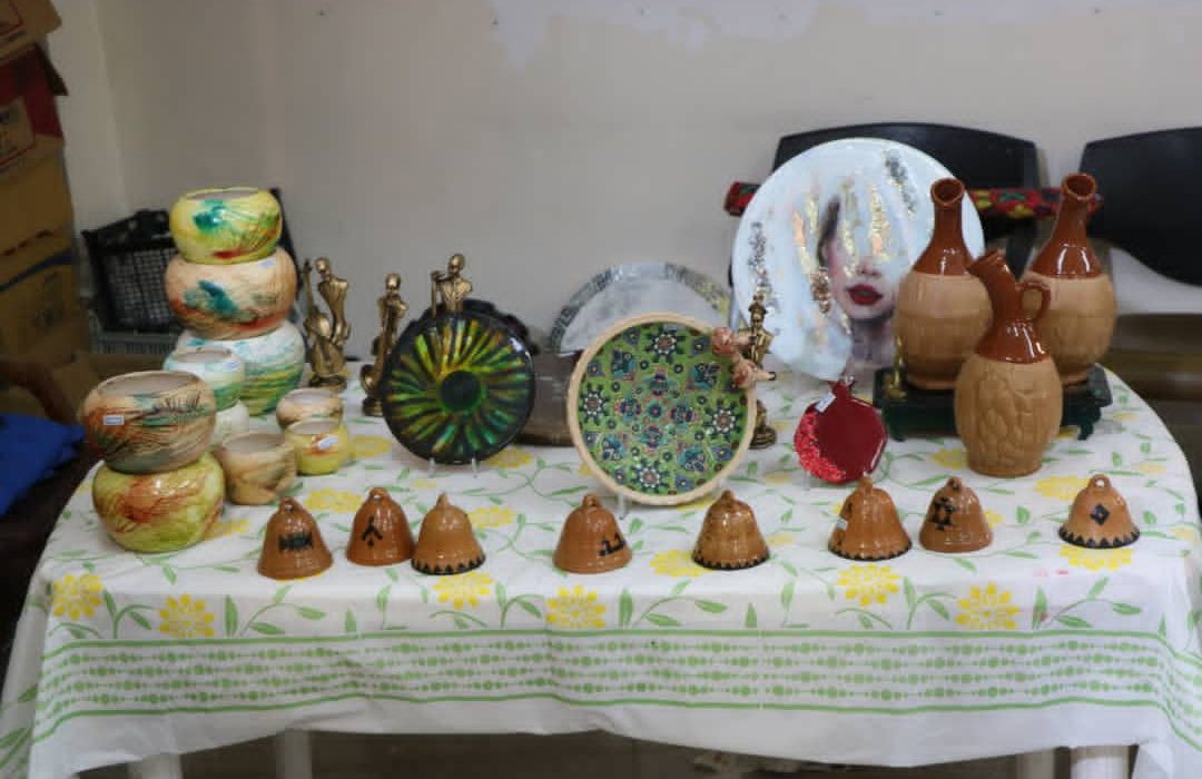 برگزاری نمایشگاه صنایع دستی در باغملک