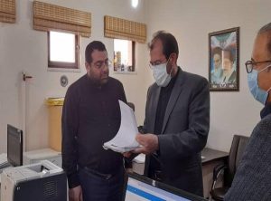 بازدید سرزده رئیس کل دادگستری خوزستان از حوزه قضایی امیدیه