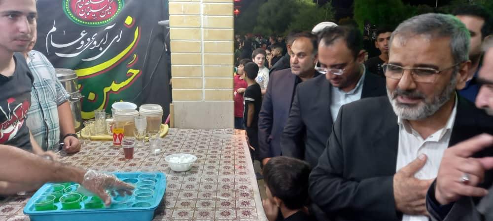 بازرس کل ویژه خوزستان از وضعیت خدمت‌رسانی مواکب شهرستان اندیمشک بازدید کرد