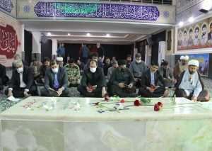 رئیس کل دادگستری خوزستان با آرمان‌های شهدای دفاع مقدس تجدید میثاق کرد