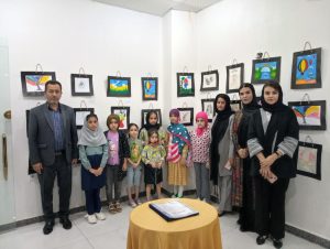 برگزاری کارگاه یک روزه نقاشی کودکانه در شهرستان باغملک