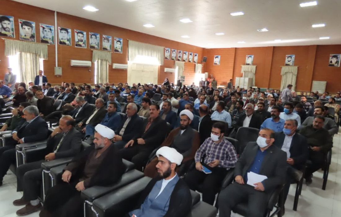دومین کنگره ملی سرداران و ۲۴ هزار شهید کربلای خوزستان در باغملک برگزار شد