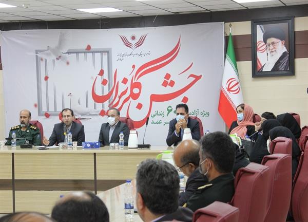 ۶۰ مددجوی جرائم غیرعمد از ندامتگاه‌های خوزستان آزاد شدند