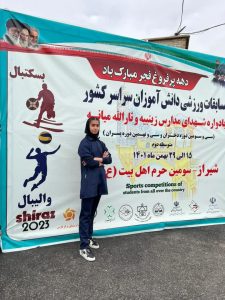 دانش آموز والیبالیست باغملکی به تیم والیبال استان خوزستان دعوت شد