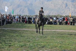 دومین همایش اسب سواری در قلعه تل برگزار شد