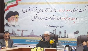 اجرای بیش از ۲ و ۴۰۰ برنامه به مناسبت سوم و چهارم خرداد در خوزستان