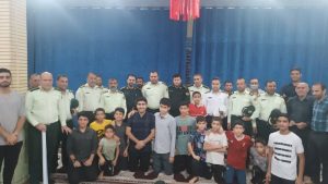 جلسه پرسش و پاسخ و دیدار مردمی فرماندهی نیروی انتظامی در  شهرستان باغملک برگزار شد