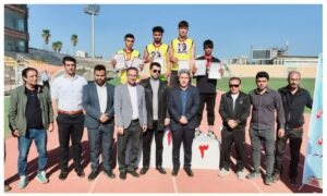 نائب قهرمانی دانش آموزان پسر باغملکی در مسابقات دوومیدانی استان خوزستان