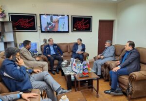 دیدار مدیرکل صنعت ، معدن و تجارت خوزستان با مدیرعامل لوله سازی اهواز برگزار شد